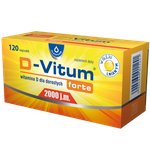 D-Vitum Forte 2000 j.m. witamina D dla dorosłych 120 kapsułek