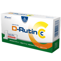 D-Rutin CC - witamina D, rutyna, cynk, 60 kaps.