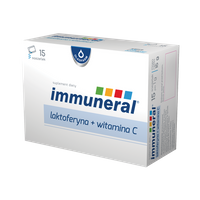 Immuneral laktoferyna + witamina C 15 saszetek