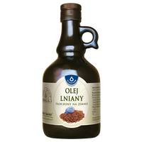 Olej lniany 500 ml Oleofarm